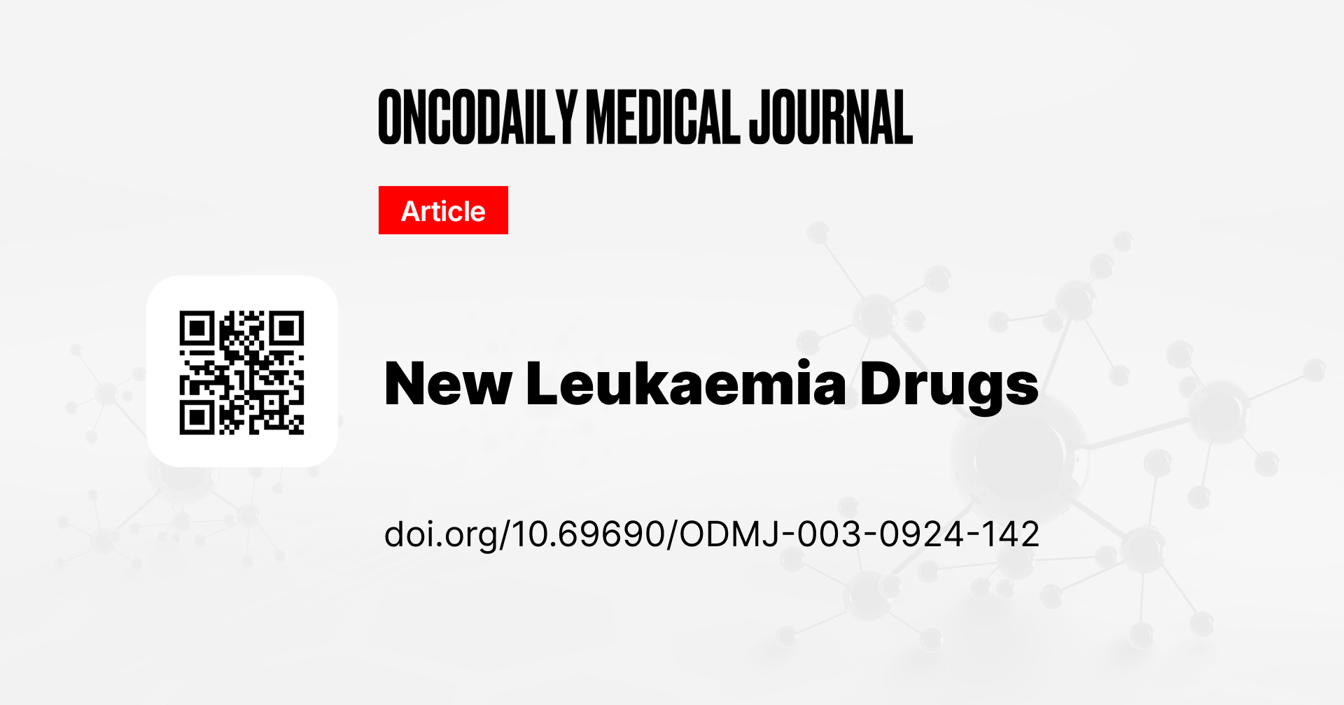 From Imatinib to CAR-T: 20 Years of Leukaemia Progress