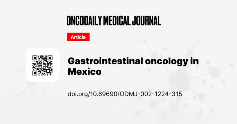 Gastrointestinal oncology in Mexico